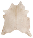 Beige X-Large Brazilian Cowhide Rug 7'8"H x 6'6"W #86291 by Hudson Hides
