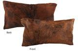 Medium Brindle Cowhide Pillow 12x22 #86485 by Hudson Hides