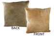 Caramel Cowhide Pillow 20x20 #87448 by Hudson Hides