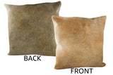 Caramel Cowhide Pillow 20x20 #87448 by Hudson Hides