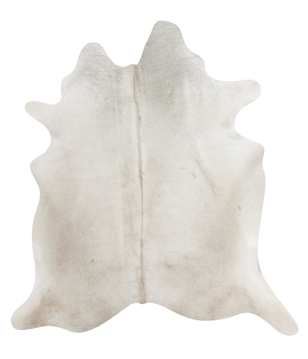 Medium Grey X-Large Brazilian Cowhide Rug 7'3"H x 6'7"W #88452 by Huds