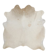 Champagne X-Large Brazilian Cowhide Rug 6'6"H x 6'5"W #89139 by Hudson Hides
