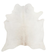 Light Grey X-Large Brazilian Cowhide Rug 6'10"H x 6'3"W #89826 by Hudson Hides