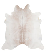 Grey with Beige X-Large Brazilian Cowhide Rug 7'2"H x 6'9"W #89888 by Hudson Hides