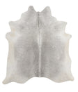 Medium Grey Large Brazilian Cowhide Rug 6'5"H x 5'11"W #90577 by Hudson Hides