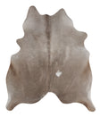 Taupe X-Large Brazilian Cowhide Rug 7'0"H x 6'0"W #90794 by Hudson Hides