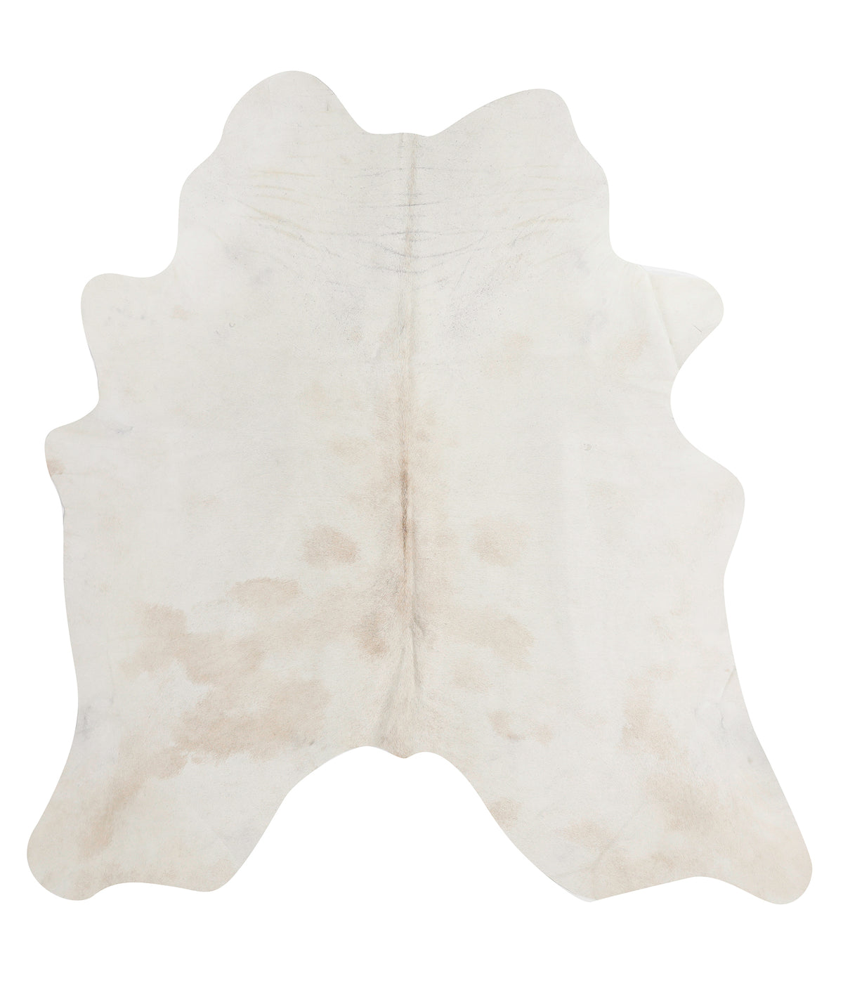 Beige and White Cowhide Rug #90935