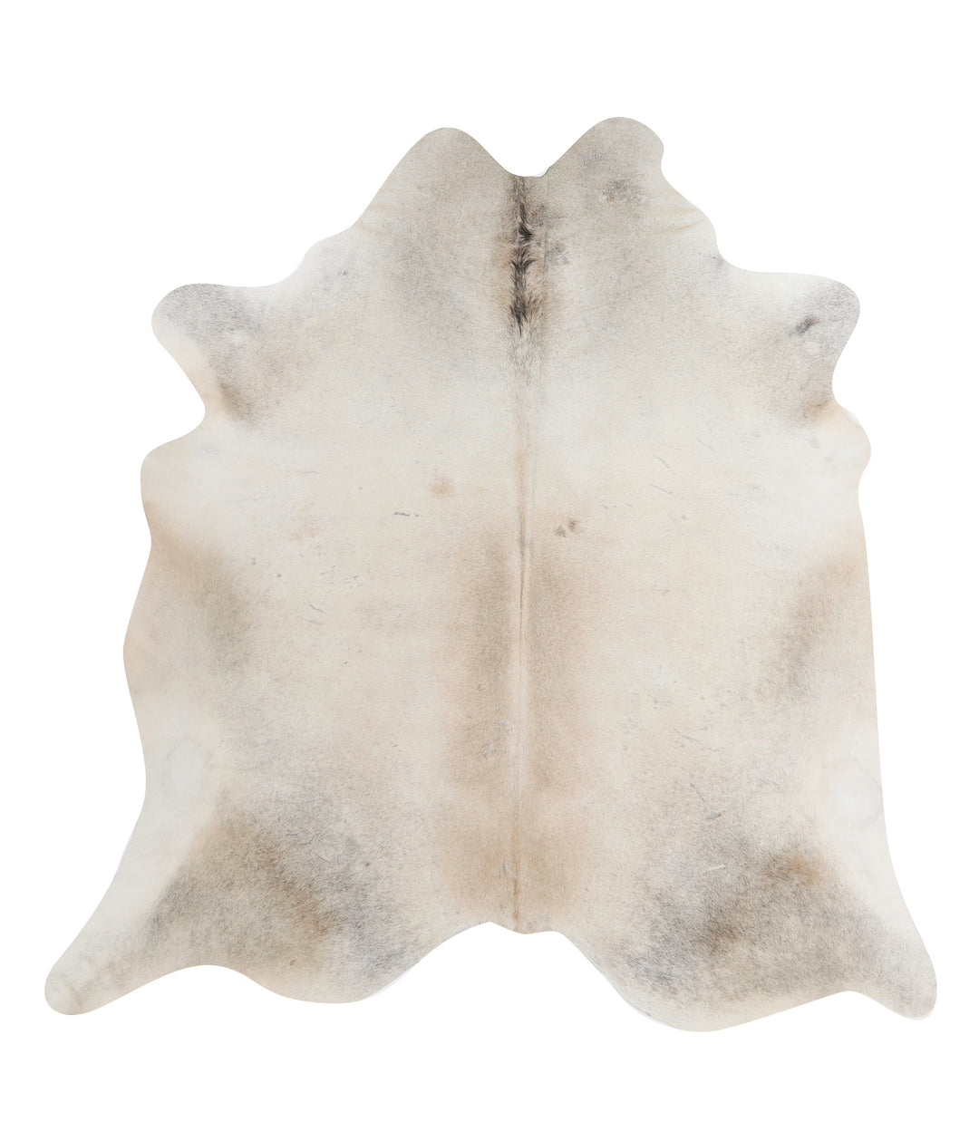 Medium Grey X-Large Brazilian Cowhide Rug 6'8"H x 6'6"W #91133 by Huds