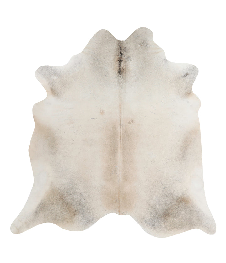 Medium Grey X-Large Brazilian Cowhide Rug 6'8"H x 6'6"W #91133 by Hudson Hides