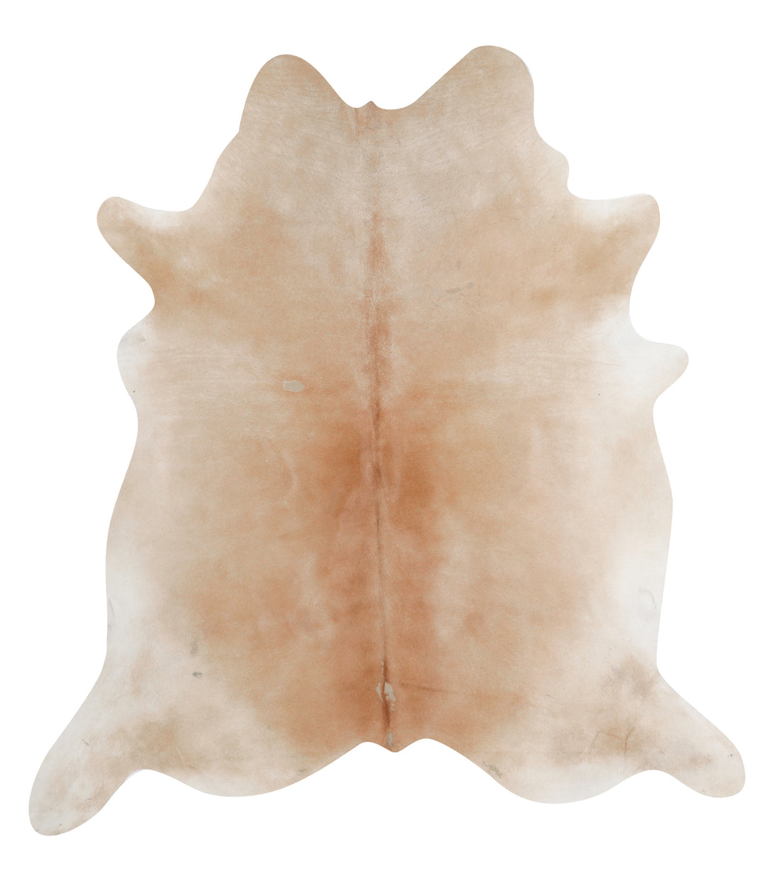 Beige XX-Large Brazilian Cowhide Rug 7'5"H x 6'9"W #91200 by Hudson Hi