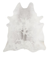 Medium Grey XX-Large Brazilian Cowhide Rug 8'0"H x 6'10"W #91871 by Hudson Hides