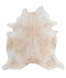 Beige X-Large Brazilian Cowhide Rug 6'11