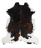 Tricolor Large European Cowhide Rug 6'5