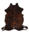 Tricolor Large European Cowhide Rug 6'2