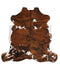 Tricolor Large European Cowhide Rug 5'11
