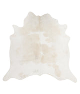 Beige and White X-Large Brazilian Cowhide Rug 6'8"H x 7'0"W #A11285 by Hudson Hides