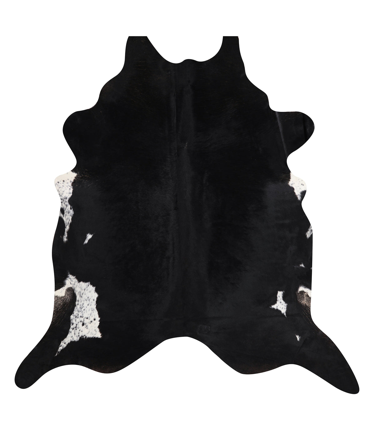Black and White Cowhide Rug #A11289