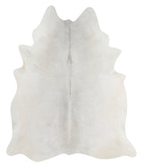 Light Grey X-Large Brazilian Cowhide Rug 7'4"H x 6'2"W #A11393 by Hudson Hides