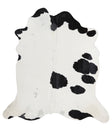 Black and White X-Large Brazilian Cowhide Rug 6'8"H x 6'3"W #A11848 by Hudson Hides