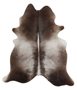 Dark Grey Large Brazilian Cowhide Rug 6'7"H x 5'9"W #A11865 by Hudson Hides