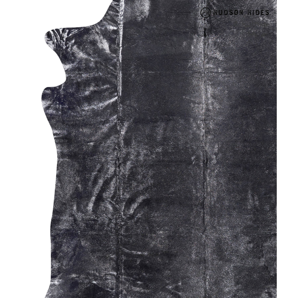 Metallic XX-Large Brazilian Cowhide Rug 7'11"H x 7'1"W #A12162 by Hudson Hides