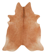 Solid Brown X-Large Brazilian Cowhide Rug 7'5"H x 6'2"W #A12789 by Hudson Hides