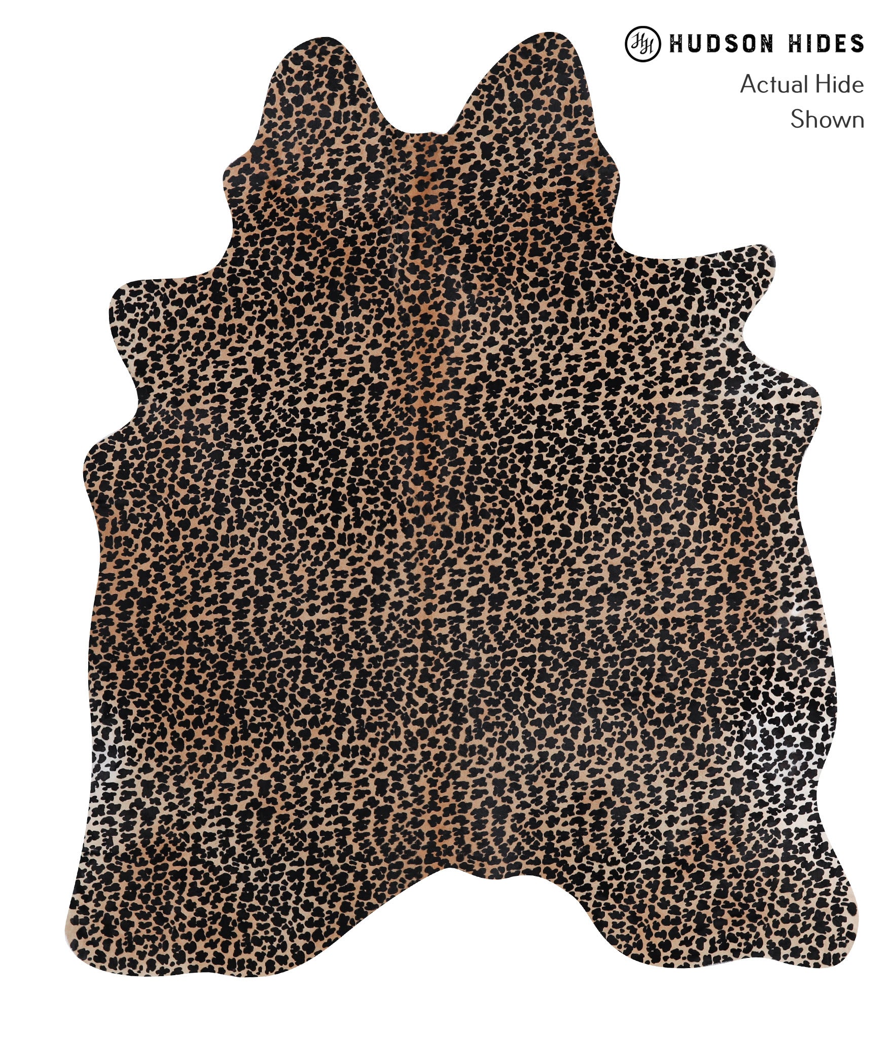 Animal Print Cowhide Rug #A12829