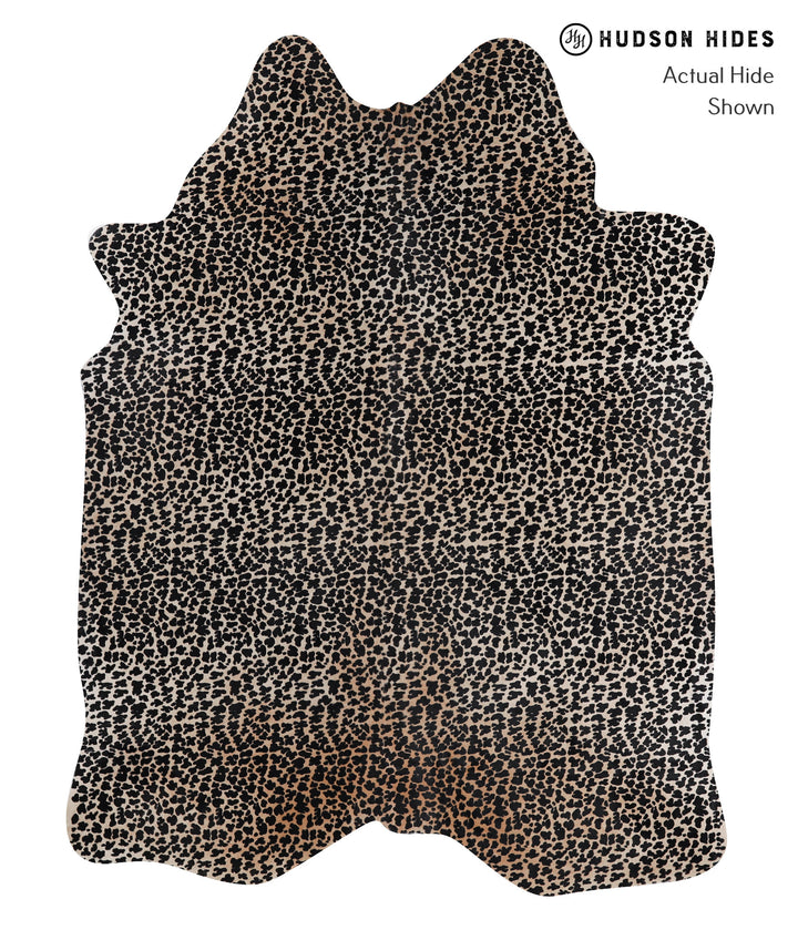 Animal Print X-Large Brazilian Cowhide Rug 7'4"H x 5'8"W #A12833 by Hudson Hides