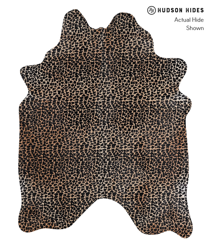 Animal Print X-Large Brazilian Cowhide Rug 7'3"H x 5'6"W #A12835 by Hudson Hides