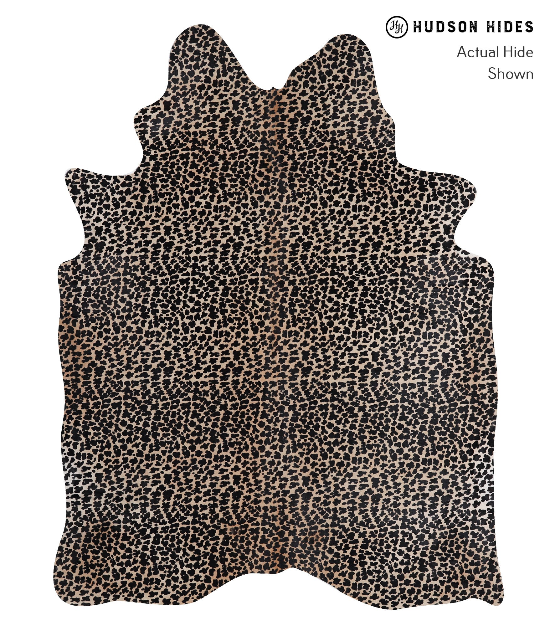 Animal Print Cowhide Rug #A12836