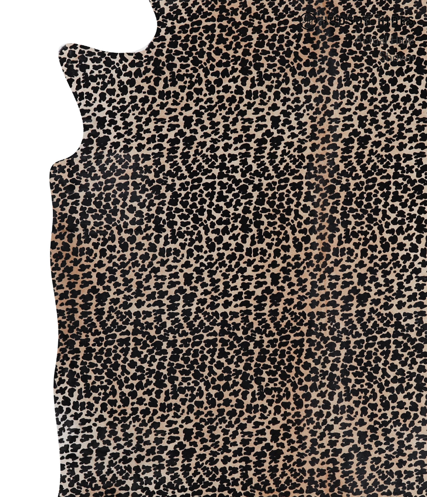 Animal Print Cowhide Rug #A12836