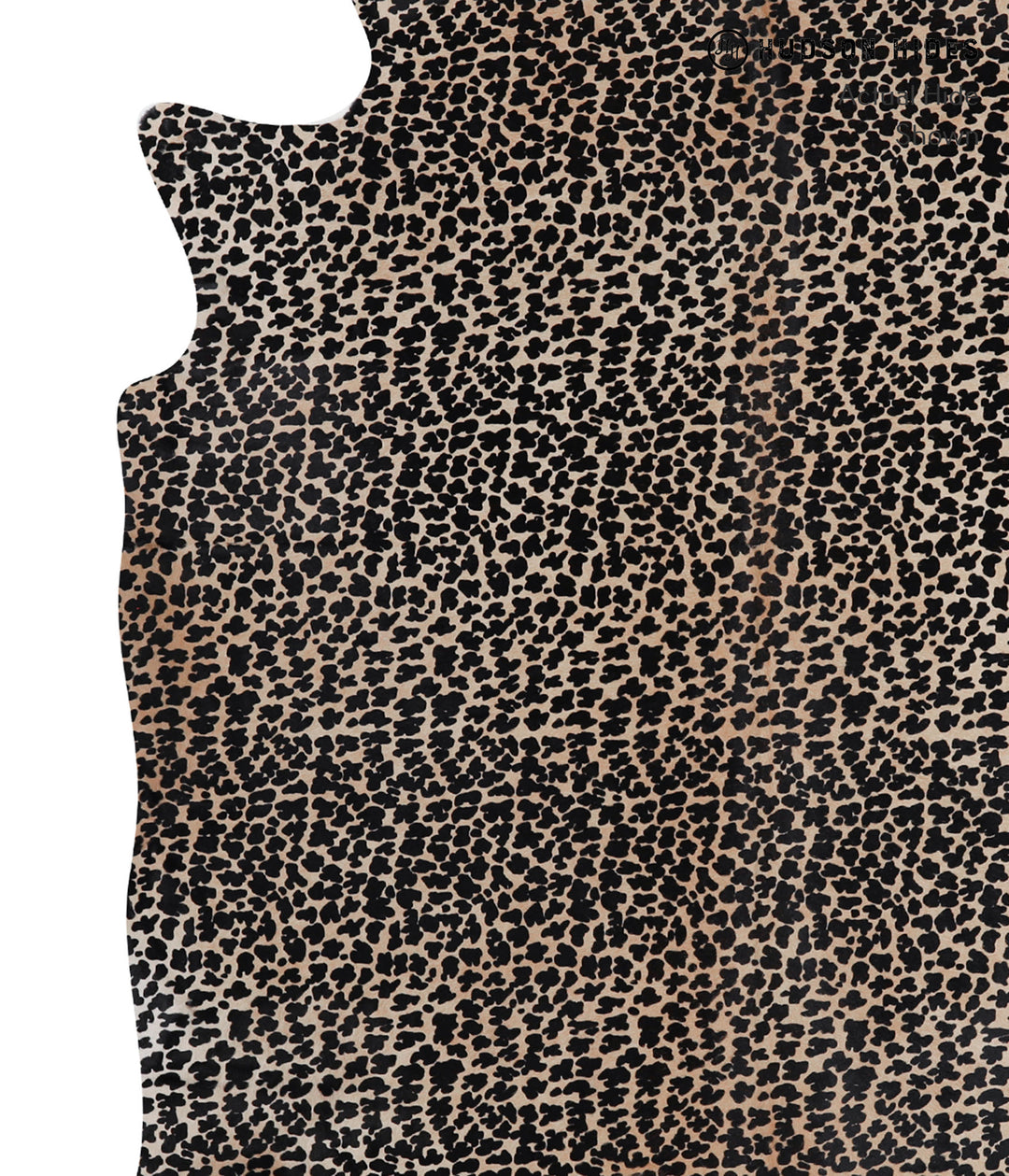 Animal Print Large Brazilian Cowhide Rug 7'2"H x 5'6"W #A12836 by Huds