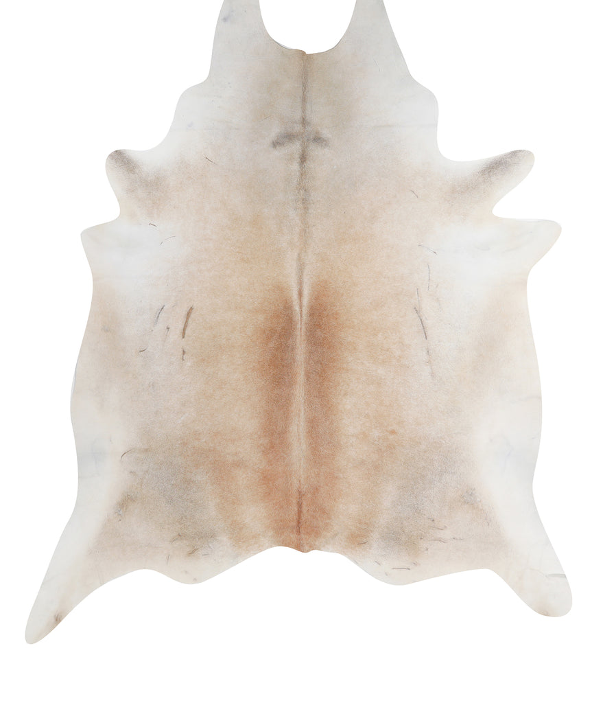 Light Caramel XX-Large Brazilian Cowhide Rug 8'3"H x 7'3"W #A12929 by Hudson Hides