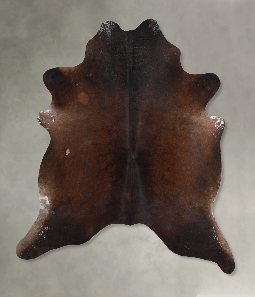 Warm Caramel XX-Large Brazilian Cowhide Rug 7'5"H x 7'0"W #A13114 by H