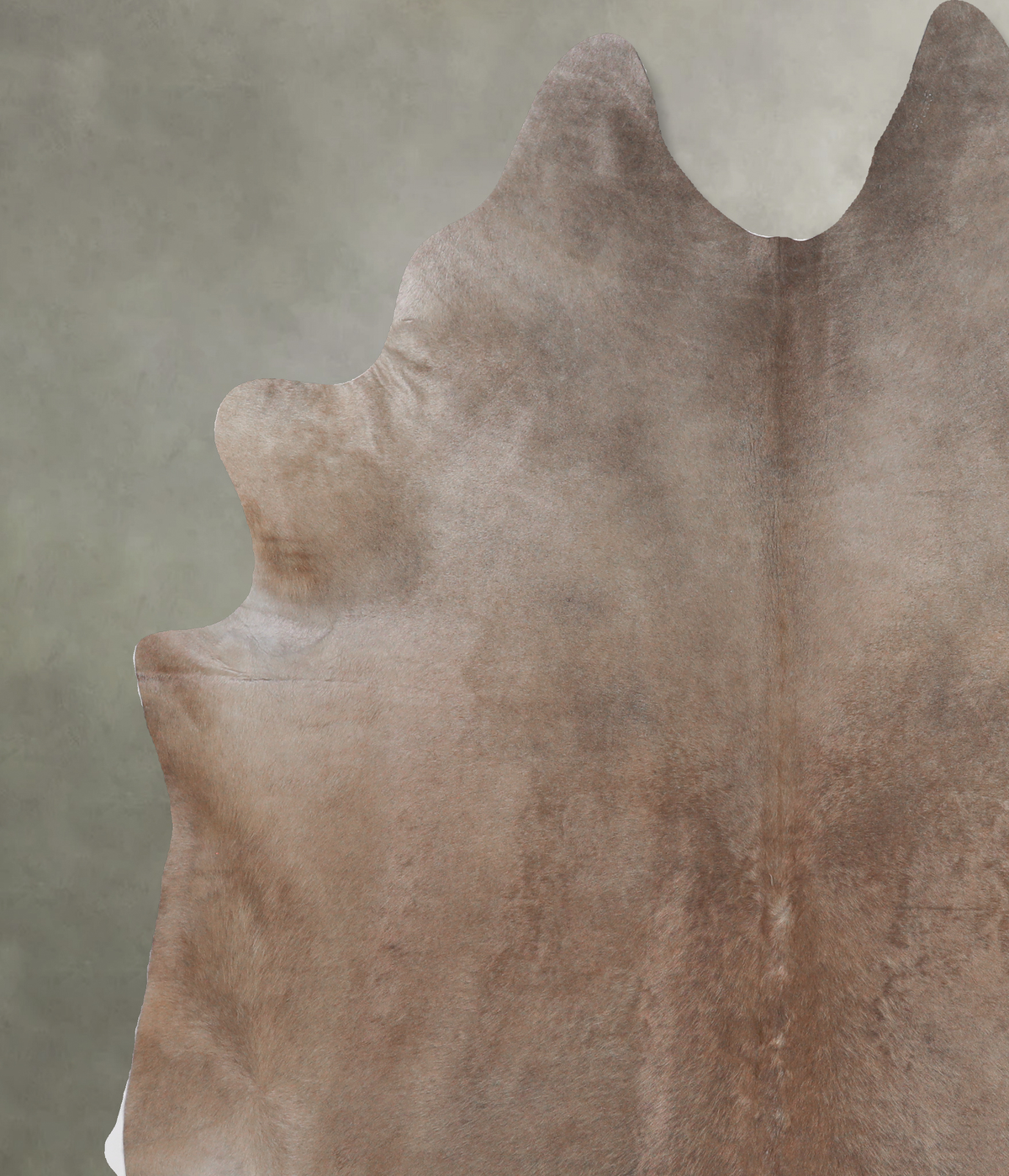 Taupe XX-Large Brazilian Cowhide Rug 7'6"H x 6'11"W #A13149 by Hudson Hides