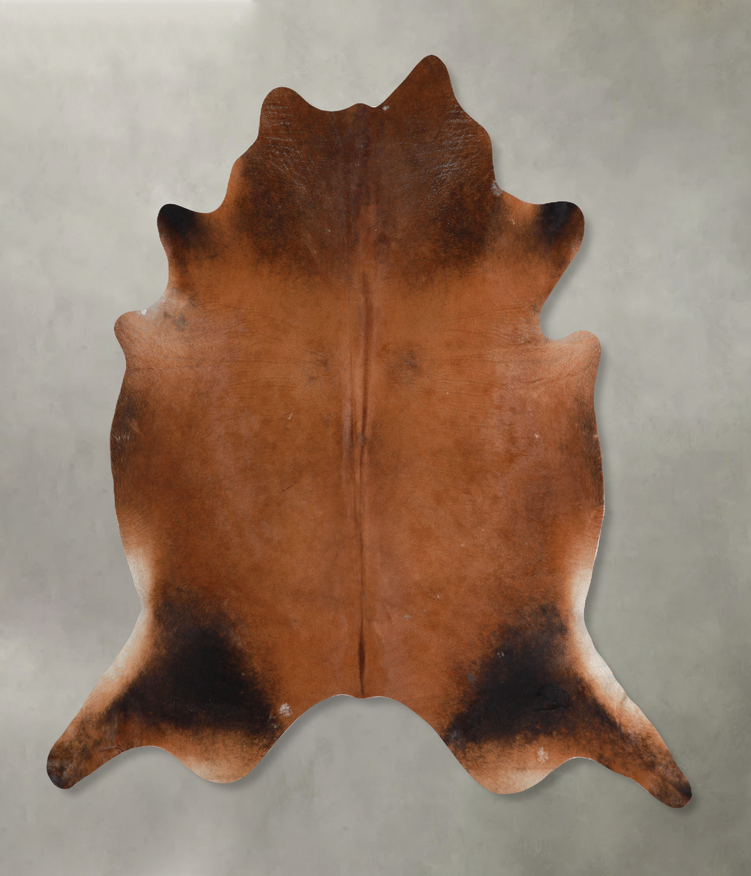 Warm Caramel XX-Large Brazilian Cowhide Rug 6'11"H x 7'7"W #A13161 by 