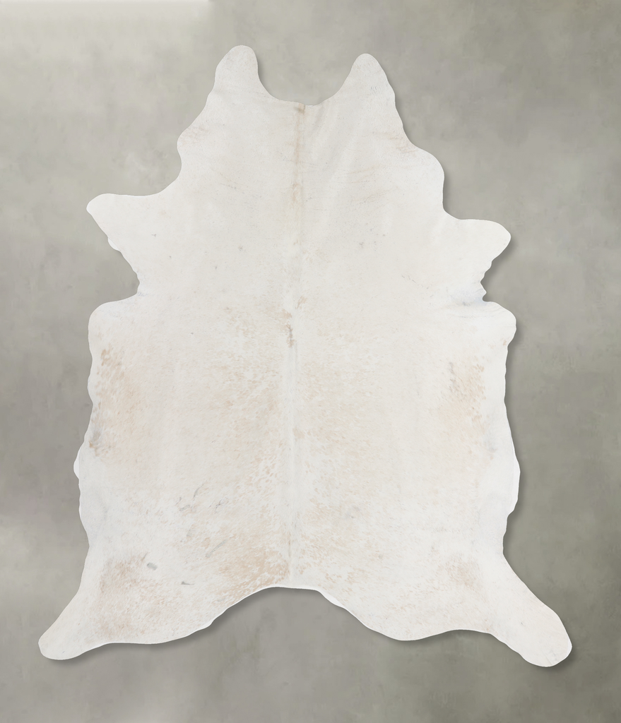 Champagne XX-Large Brazilian Cowhide Rug 7'9"H x 6'11"W #A13170 by Hudson Hides