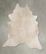 Champagne XX-Large Brazilian Cowhide Rug 8'3"H x 7'6"W #A13192 by Hudson Hides