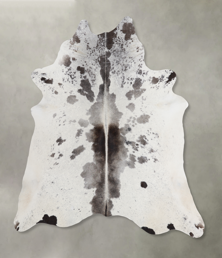 Medium Grey X-Large Brazilian Cowhide Rug 6'6"H x 6'10"W #A13210 by Hudson Hides
