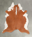 Hereford XX-Large Brazilian Cowhide Rug 7'10"H x 6'11"W #A13219 by Hudson Hides