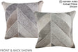 Patchwork 16"x16" Brazilian Cowhide Pillow #A15184 by Hudson Hides