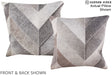 Patchwork 16"x16" Brazilian Cowhide Pillow #A15212 by Hudson Hides