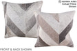 Patchwork 16"x16" Brazilian Cowhide Pillow #A15226 by Hudson Hides