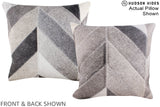 Patchwork 16"x16" Brazilian Cowhide Pillow #A15230 by Hudson Hides