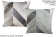 Patchwork 16"x16" Brazilian Cowhide Pillow #A15242 by Hudson Hides