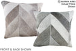 Patchwork 16"x16" Brazilian Cowhide Pillow #A15259 by Hudson Hides