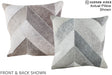 Patchwork 16"x16" Brazilian Cowhide Pillow #A15289 by Hudson Hides