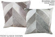 Patchwork 16"x16" Brazilian Cowhide Pillow #A15296 by Hudson Hides