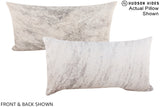 Grey 12"x22" Brazilian Cowhide Pillow #A15492 by Hudson Hides