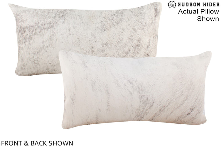 Grey 12"x22" Brazilian Cowhide Pillow #A15535 by Hudson Hides